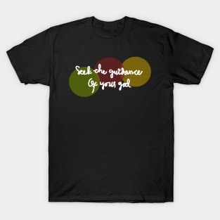 seek the guidance of your god T-Shirt